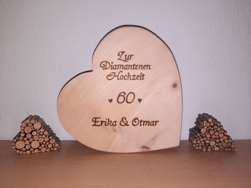 ♥ Geschenk Ideen zur Hochzeit ♥ Faszination Drechseln ♥ ab 8 € in Eltmann