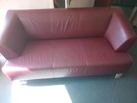 Rolf Benz Designer Sofa 2300 Leder Rot 2-3 Sitzer, 2x Hessen - Hainburg Vorschau
