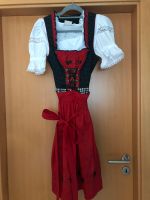 Dirndl rot/schwarz Gr. 34 Nordrhein-Westfalen - Jüchen Vorschau