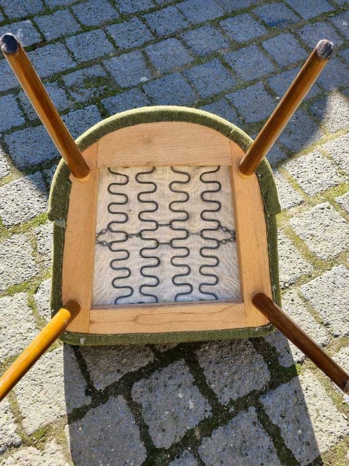 2 Sessel grün sehr gut erhalten in Hettstedt