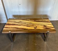 Design Couchtisch Marmor | massiv Holz/Chrom Tisch Hannover - Mitte Vorschau