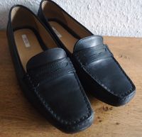 Loafer von Geox - Leder – Gr.39 – schwarz - Slipper - neuwertig Nordrhein-Westfalen - Erkrath Vorschau