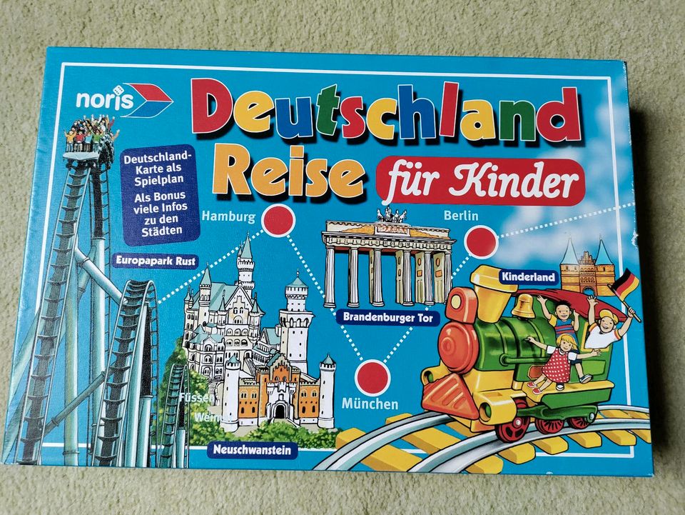 Spiel Deutschland Reise für Kinder Städte Lernspiel Familienspiel in Leipzig