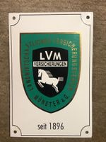 seltenes Emaille Werbe Schild LVM Versicherungen Werbeschild *rar Niedersachsen - Hüde Vorschau