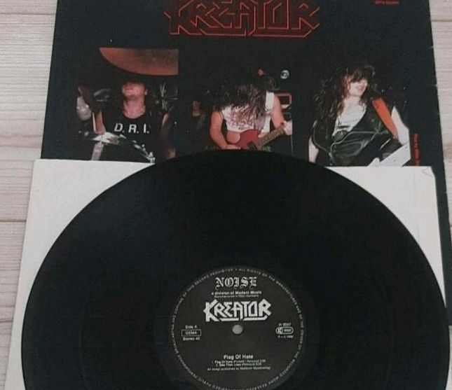 Kreator Vinyl LP 1986 " Flag of Hate " Metal Schallplatte in Salzgitter
