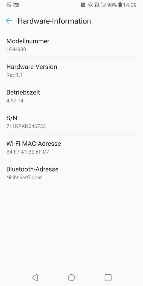 LG V30 (H930) Smartphone in Breitenbach am Herzberg