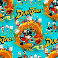 Ducktales Stoff Eigenproduktion nähen Kinderserie Handmade Nordrhein-Westfalen - Grefrath Vorschau