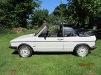 VW Golf I Cabrio 1,8 Liter Bj 1986 Verdeck neu Hu Au NEU Reifen n Schleswig-Holstein - Nortorf Vorschau