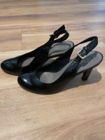 High Heels Leder Schwarz 40 Düsseldorf - Eller Vorschau