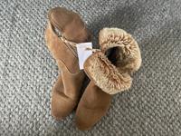 Bugatti Damen Stiefel Stiefelette braun beige 40 Hessen - Limburg Vorschau