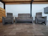 Sofa Garnitur Versand ab 0€ Grau Sessel Stoff Couch Wohnzimmer Nordrhein-Westfalen - Augustdorf Vorschau