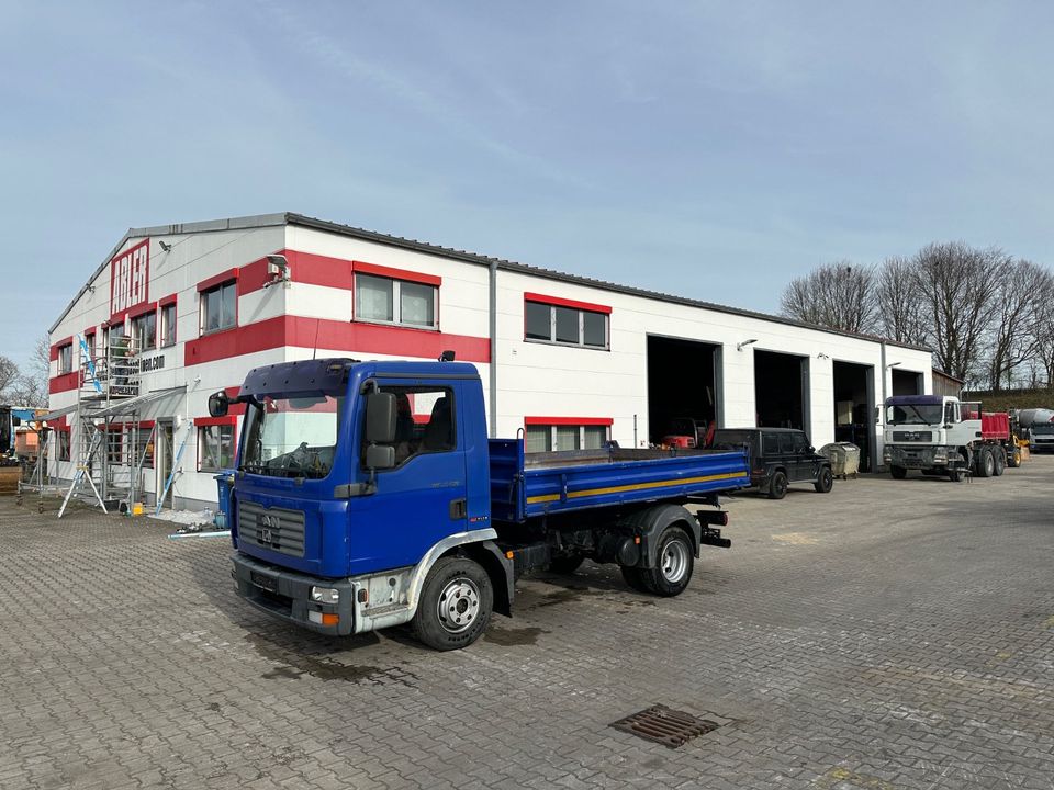 MAN TGL 8.210 3-Seiten-Kipper AHK LKW und PKW + hydraulik in Aichach