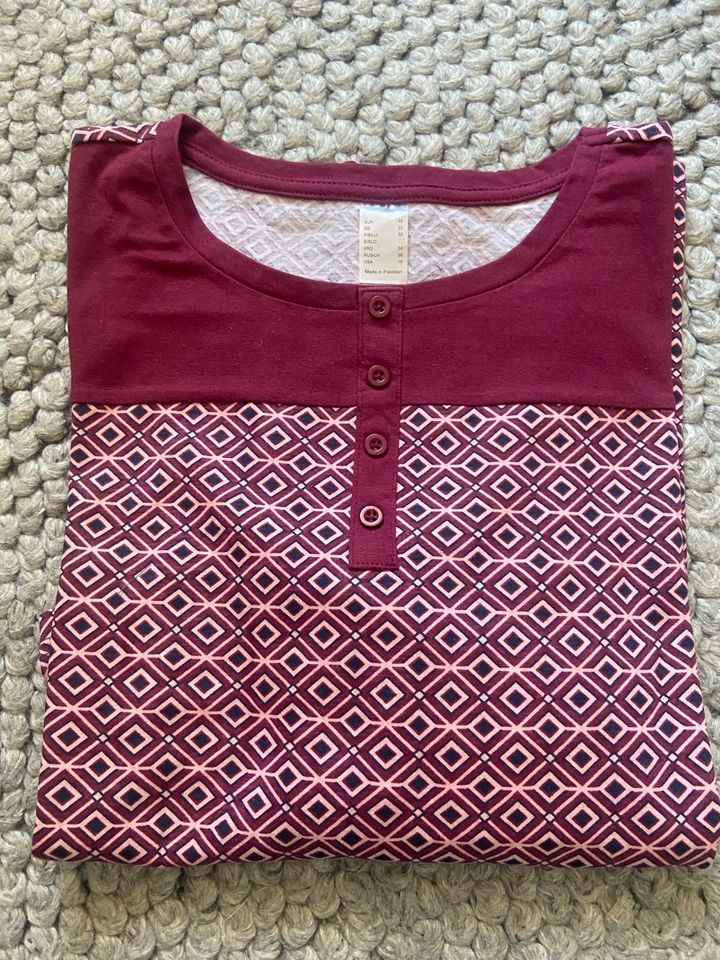 Baumwollshirt Shirt Damen Gr 48 3/4 Arm neu in Leipzig