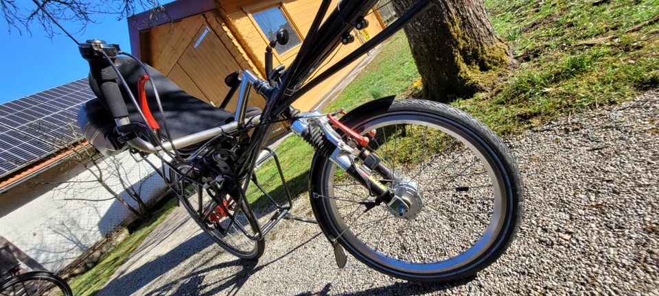 Liegerad HP-Velotechnik StreetMachine GT / RohloffSpeedhub 500/14 in Garching an der Alz