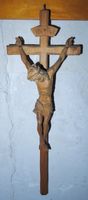 Kruzifix Kreuz aus Holz 1960er Jahre Baden-Württemberg - Deggingen Vorschau