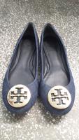 Tory Burch Reva Quinn Quilted Ballerina Flat Denim Gr. 8M Niedersachsen - Marklohe Vorschau