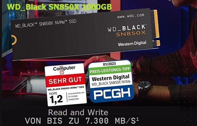 ➤COMPUTER AMD®RYZEN™5 7600X TRAY WD-SN850X DDR5-6000 PSU-750W W11 in Kiel