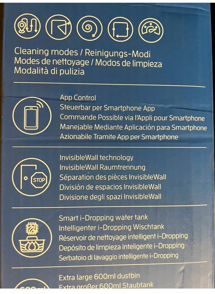 ZACO A9s Saugroboter mit Wischfunktion, App und Alexa-Steuerung in Tessenow