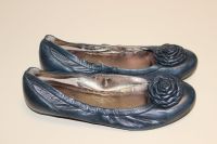 PIERRE CARDIN Ballerinas Schuhe Lammleder Flachschuh Blau Slipper Duisburg - Duisburg-Mitte Vorschau