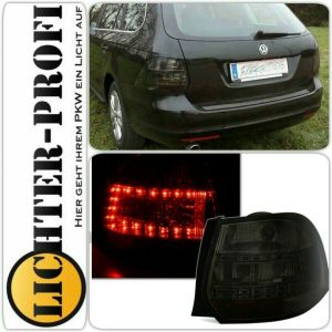 LED Rückleuchten VW Golf 6 Oled Style schwarz- FORCAR