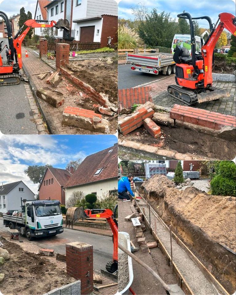 Erdarbeiten, Drainagearbeiten, Abwasserleitungen in Garbsen