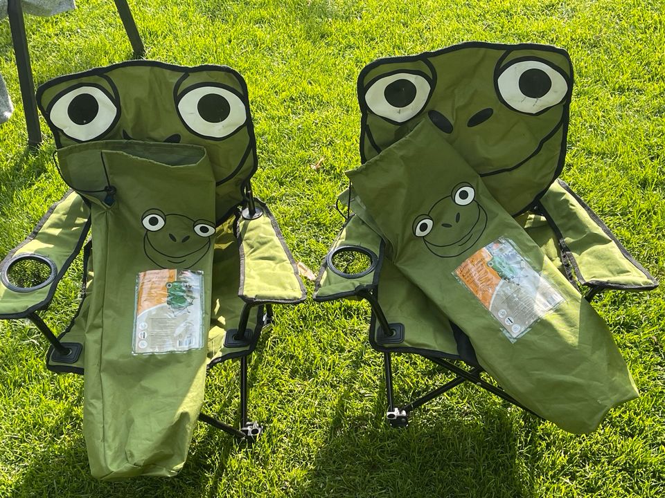 Campingstuhl Kinder Frosch in Isernhagen