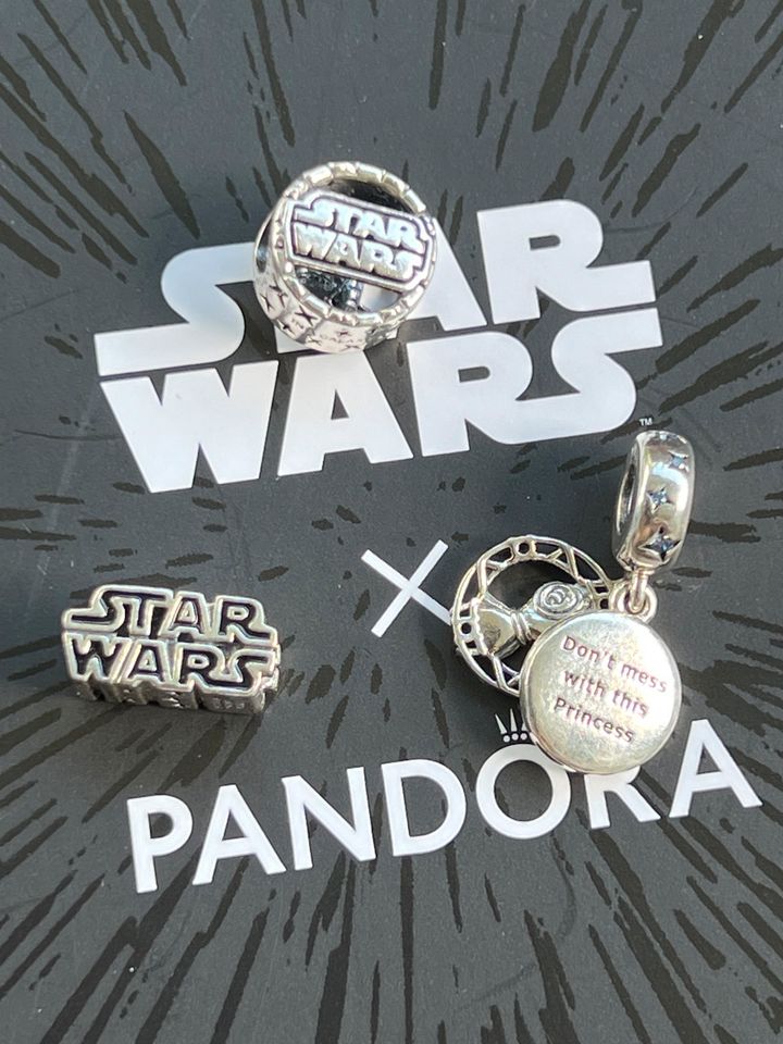 Pandora Armband, Charms, Star Wars, Ballon, Mickey, Minnie, … in Mettmann