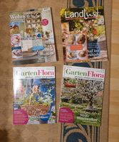 Zeitschriften Landlust Gartenflora aktuell März/April Dresden - Gorbitz-Nord/Neu-Omsewitz Vorschau