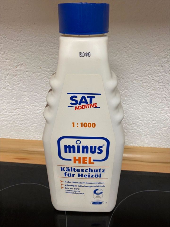 SAT HEIZÖL/DIESEL Frostschutz 1L Flasche -NEU
