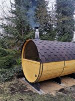 Sauna Saunafass mit Holzofen Sachsen - Elstra Vorschau