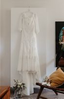 Hochzeitskleid Meerjungfrau Ivory Boho Nordrhein-Westfalen - Haltern am See Vorschau