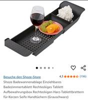 Badewannenablage schwarz *neu* Rheinland-Pfalz - Asbach Vorschau