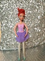 Ballerina Puppe Barbie rothaarig Arielle Spielzeug soll lila rosa Mitte - Wedding Vorschau