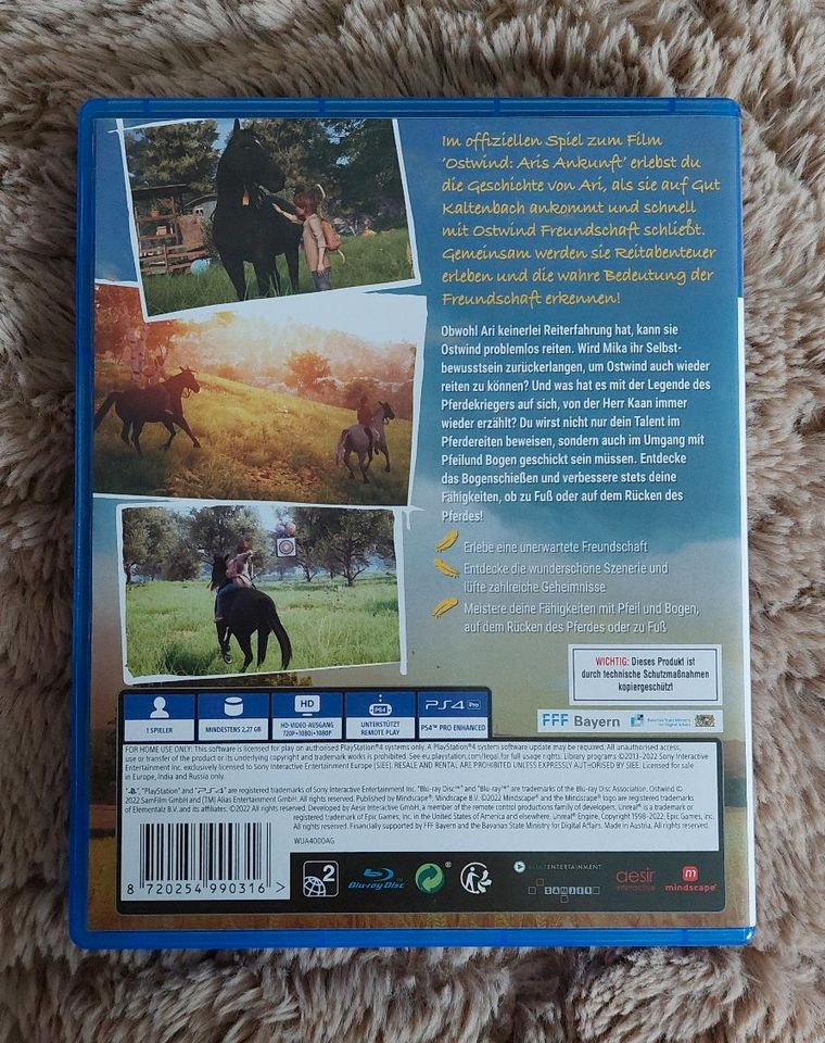 PS4 Ostwind Aris Ankunft Unerwartetes Abenteuer Pferde Spiel in Gelsenkirchen