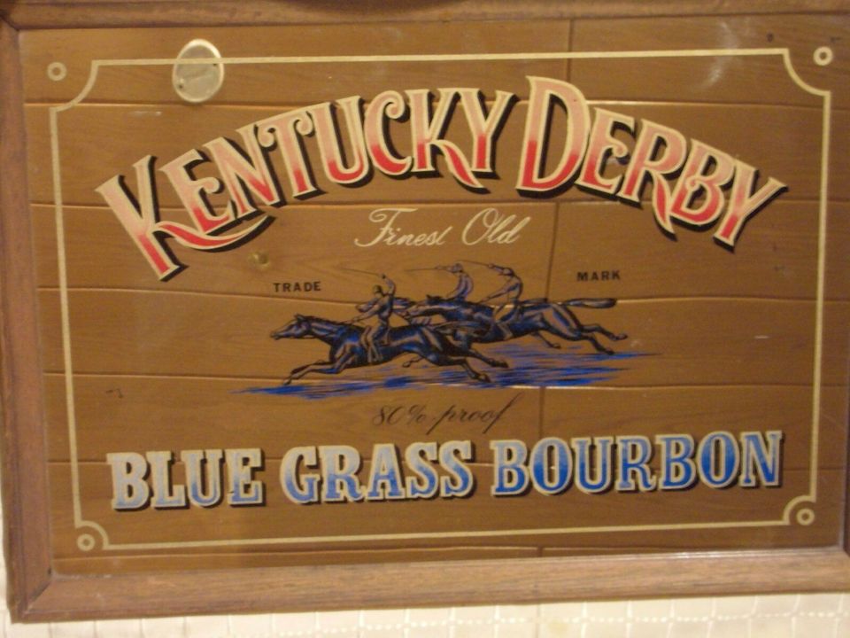 "Kentucky Derby" Spiegelbild, Reklamebild- ca. 40x30x1 cm in Hückelhoven