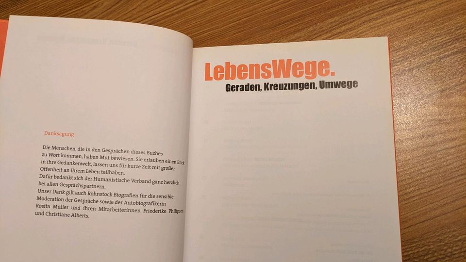 Lebenswege Buch Jugendweihe Schulabschluss Leben nach dem Abitur in Berlin