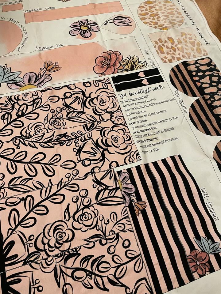 Jersey Stoff/Schnittmuster Swafing Beauty Kit rosa in Eschwege