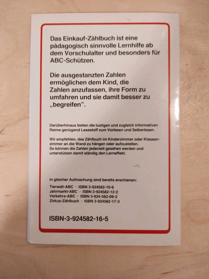 Buch Kinder Vorschule Grundschule Einkauf-Zählbuch zu verschenken in Oldenburg