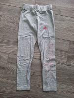 Leggings Sporthose von Adidas Gr. 128 grau Baden-Württemberg - Kupferzell Vorschau