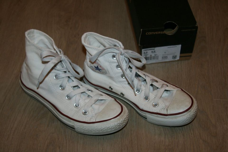 Converse Chucks All Star * weiß * Sneaker Schuhe Gr. 36 * Top * in Hohen Neuendorf