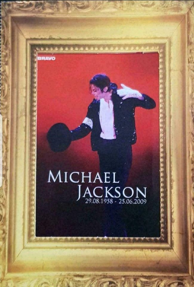 Michael Jackson Star Bilderrahmen King of Pop Bravo in Köln