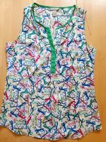 Ärmellose Bluse mit Brillen Overall-Print (Banana Republic, S) Köln - Ehrenfeld Vorschau