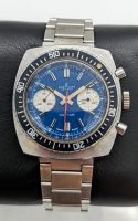 BREITLING TOPTIME GB25 40mm Uhr VINTAGE CHRONOGRAPH - 70er BLUE Kiel - Hassee-Vieburg Vorschau