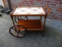 Servierwagen Teewagen Vintage mit Fliesenspiegel 60er/70er Jahre Nordrhein-Westfalen - Linnich Vorschau