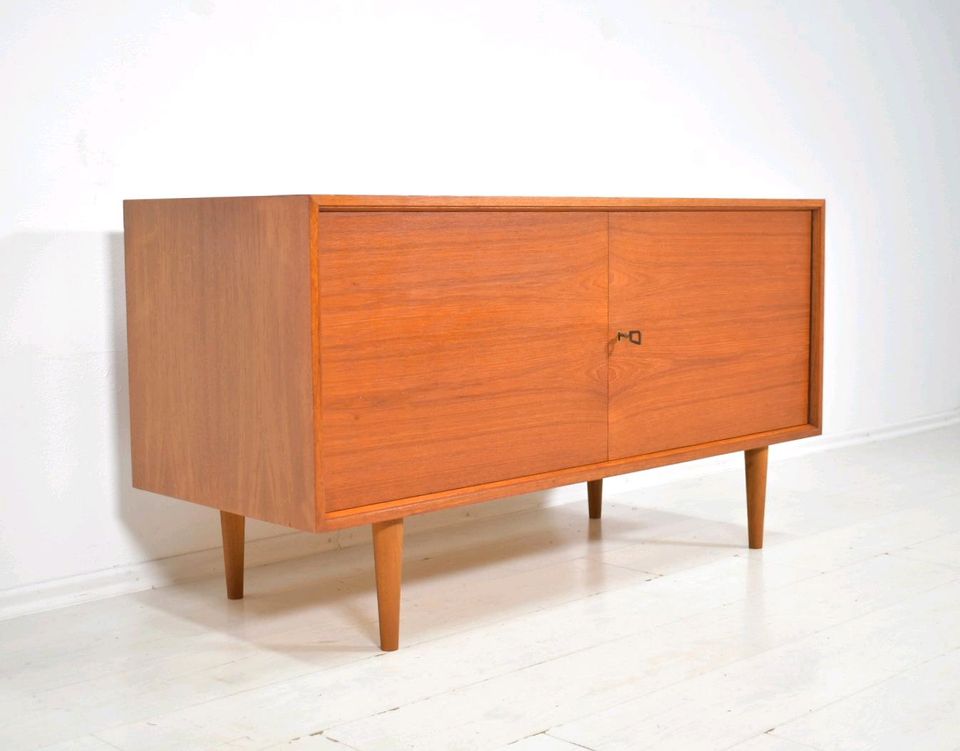 Lothar Wegner Sideboard 60er Teak Mid Century Vintage Kommode in Holzminden