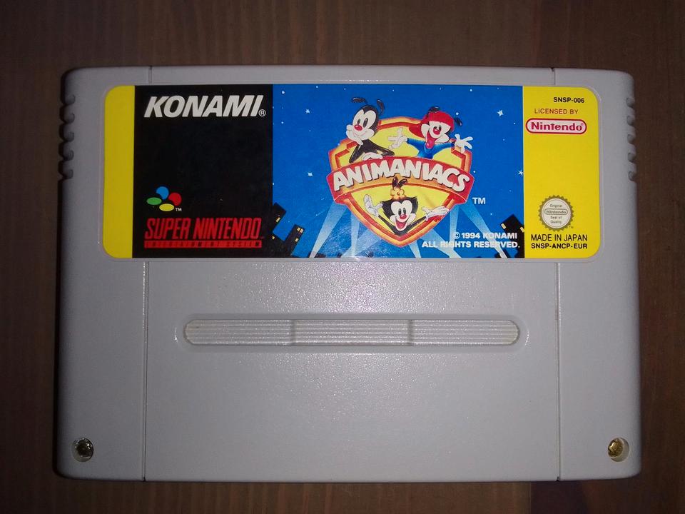 Animaniacs + Kirbys Dream Course Spiel Super Nintendo in Neuruppin