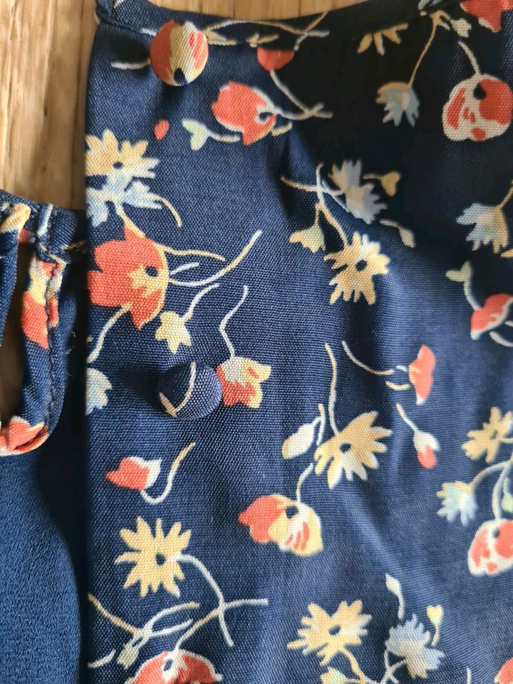 Polo Ralph Lauren Kleid blau Blumen 8 Jahre Viskose Einschulung in Augsburg