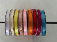 Satinband 6mm breit, 9 Rollen Niedersachsen - Garbsen Vorschau