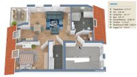 Neubau: große 2-Zimmer-Wohnung mit Balkon, Klimaanlage & Garage Nordrhein-Westfalen - Wesel Vorschau