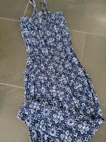 Jumpsuit Overall H&M 164 blau Blumen Baden-Württemberg - Weinsberg Vorschau